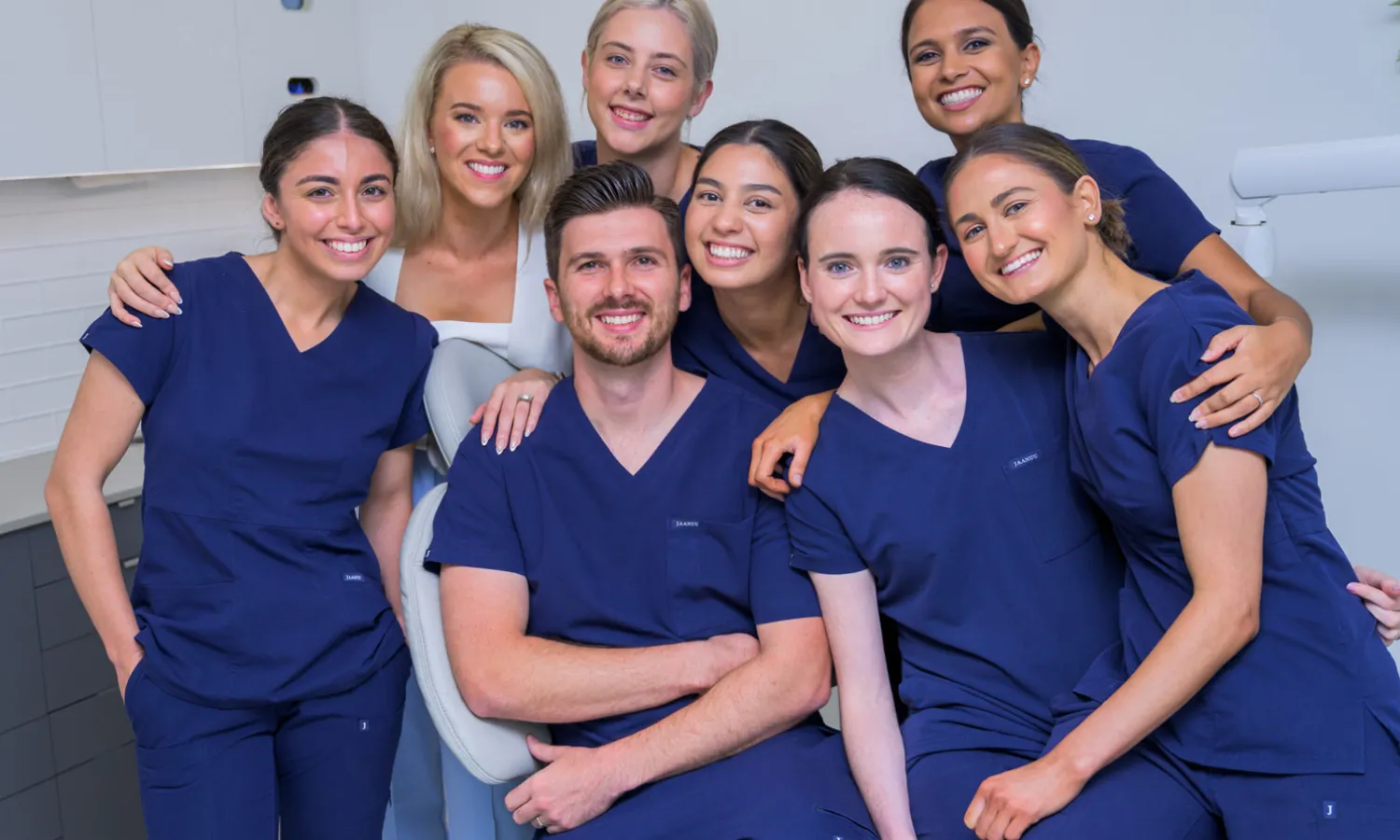 The Shine Bright Dental team in Castle Hill is like a family